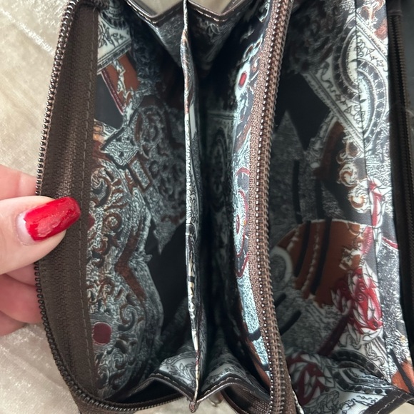 Brighton Small Wallet Purse bag with strap EUC - Picture 16 of 17